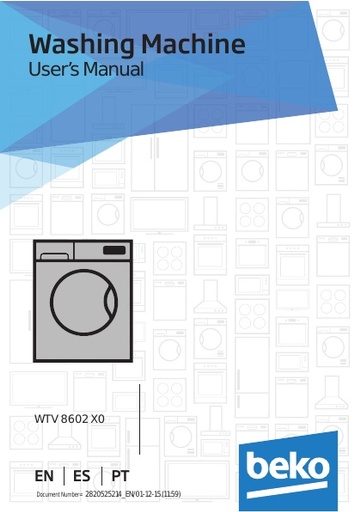 BEKO WTV 8602 X0 Washing Machine