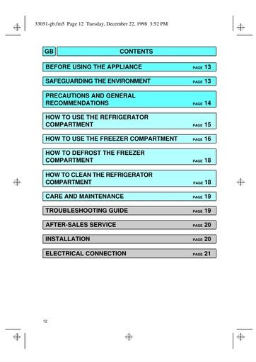C160 C197 C159 C196 Instruction manual