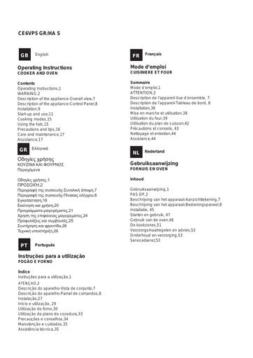 Hotpoint CE6VP5 Range