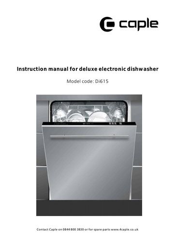 DI615 Instruction manual