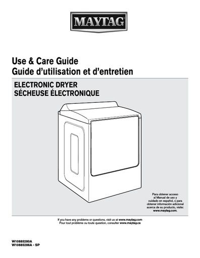 Maytag MEDB955FC Dryer