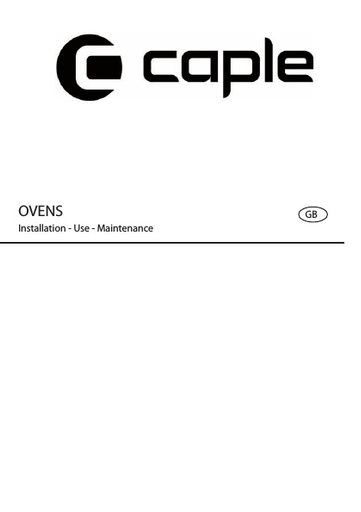 C2470SS UM08 Instruction manual