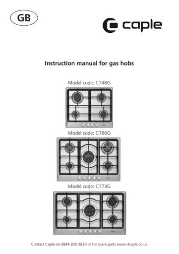 C748G Instruction Manual