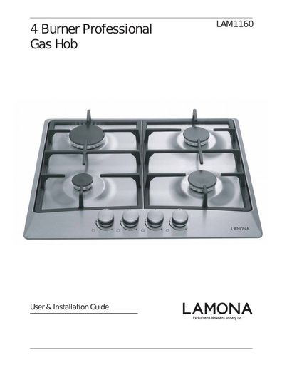 Lamona Professional Gas Hob - LAM1160