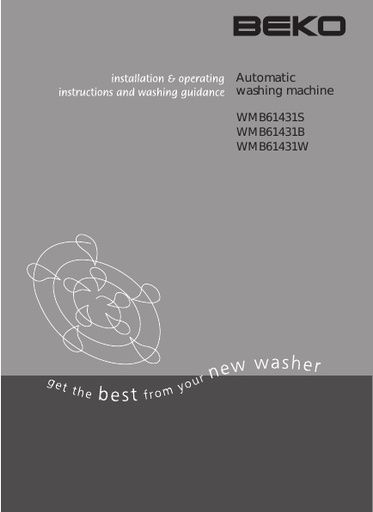BEKO WMB 61431 S Washing Machine