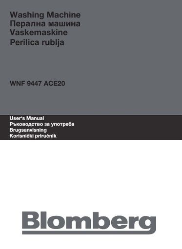 Blomberg WNF 9447 ACE20 Washing Machine